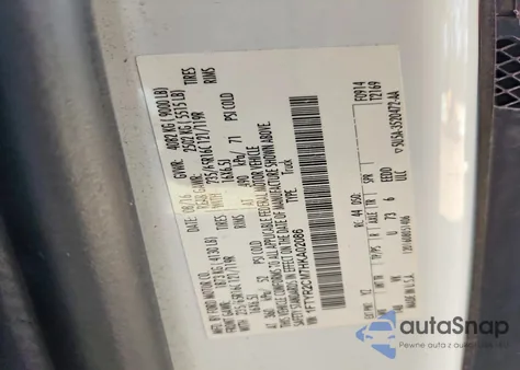 2017 Ford Transit T-250 z USA, uszkodzony, nr VIN 1FTYR2CM7HKA02086